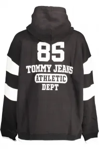 Čierna mikina Tommy Hilfiger s kapucňou