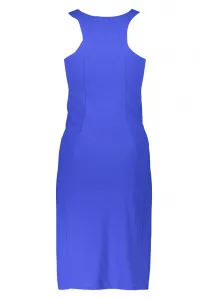Dlhé modré šaty Patrizia Pepe