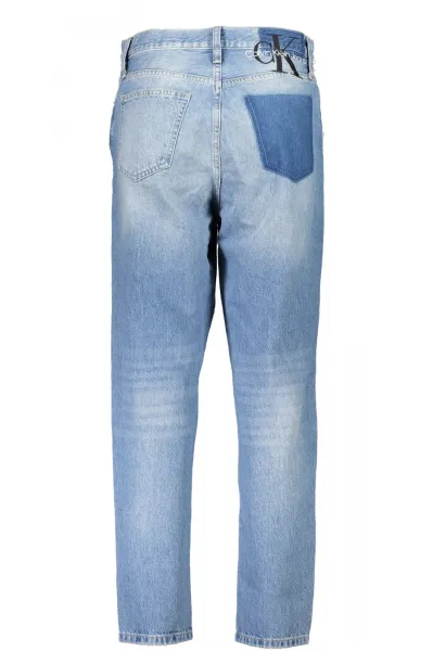 Svetlomodré dámske mom džínsy Calvin Klein Jeans