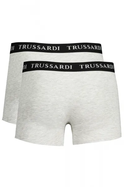 Pánske sivé boxerky Trussardi