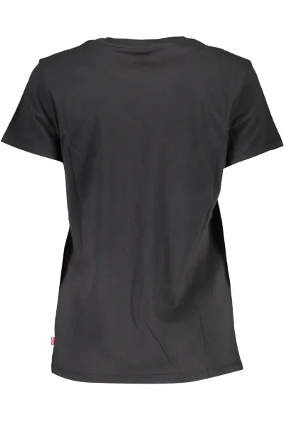 Čierne tričko s krátkym rukávom Levi's