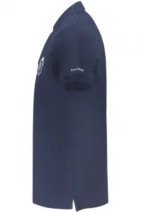 Modré pánske polo tričko Trussardi