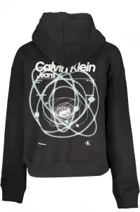 Čierna mikina Calvin Klein na zips