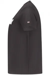 Čierne tričko Tommy Hilfiger s krátkym rukávom