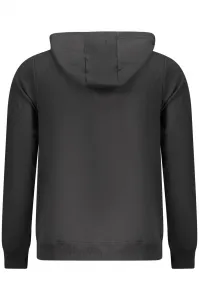 Pánska čierna mikina na zips