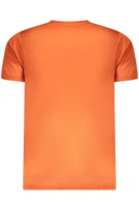 Pánske oranžové tričko s krátkym rukávom