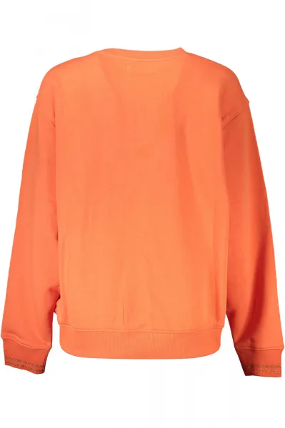 Oranžová mikina Desigual