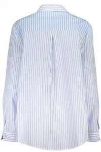 Desigual Hamburgo Striped White and Blue Shirt - Ladies