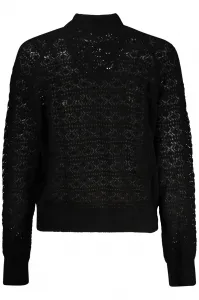 Čierny sveter GUESS JEANS