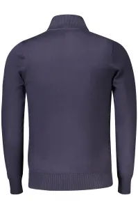 Pánsky modrý sveter na zips