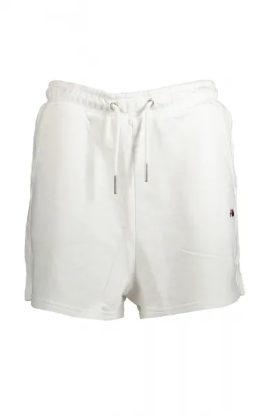 Fila Bright White BUCHLOE high waisted shorts