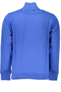 Pánska modrá mikina na zips