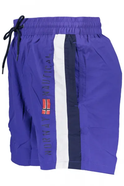 Modré pánske plavkové kraťasy