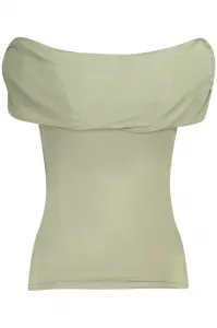 Dámske tričko GUESS JEANS zelené