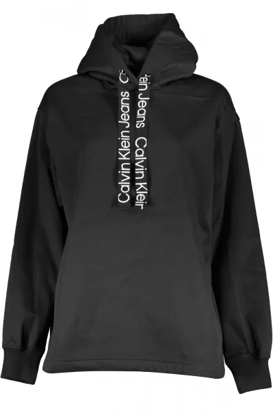 Calvin Klein Logo Drawcord Hoodie