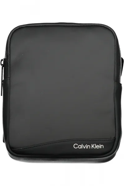 Čierna pánska taška cez rameno Calvin Klein Rubberized Conv Reporter S