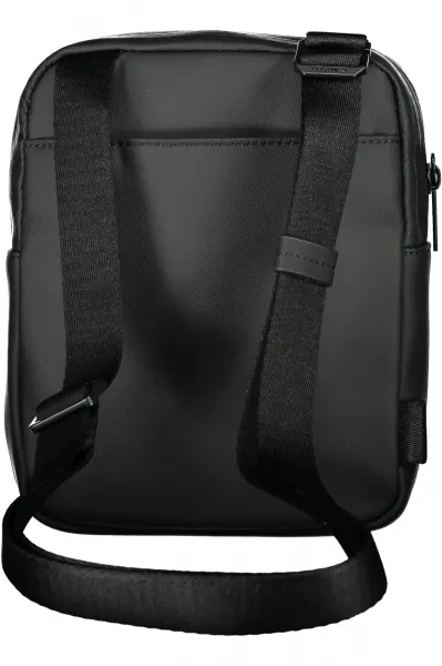 Čierna pánska taška cez rameno Calvin Klein Rubberized Conv Reporter S