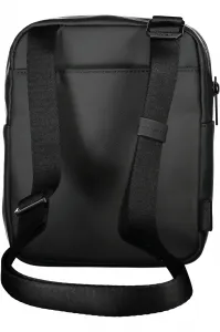 Čierna pánska taška cez rameno Calvin Klein Rubberized Conv Reporter S