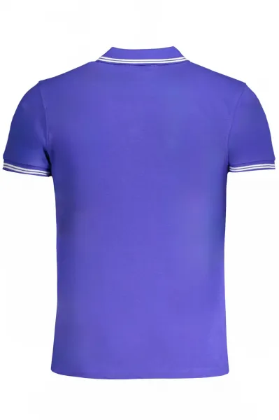 Pánske modré polo tričko Cavalli Class