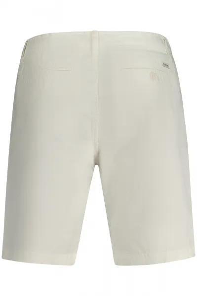 Pánske biele bermudy Guess Jeans