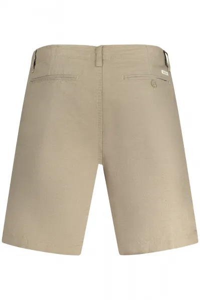 Pánske bermudy GUESS Jeans hnedé