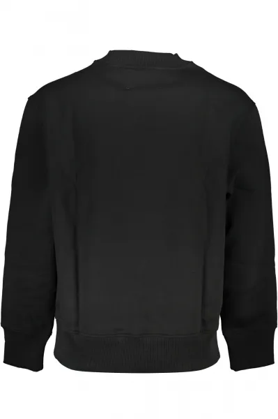 Čierna mikina Calvin Klein bez zipsu