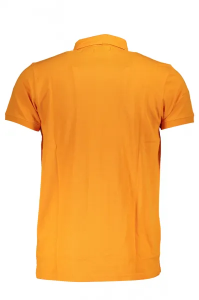 Oranžové pánske polo tričko Cavalli Class
