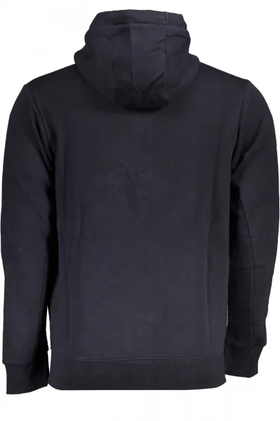 US GRAND POLO MEN'S BLUE ZIP SWEATSHIRT