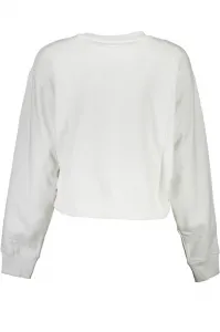 Biela dámska crop mikina GUESS JEANS
