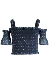 Dievčenský modrý top GUESS JEANS