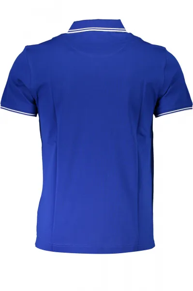 Pánske modré polo tričko Harmont & Blaine