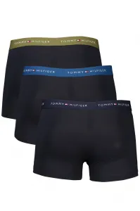 Boxerky Tommy Hilfiger 3-pak pánske, tmavomodrá farba, UM0UM02763