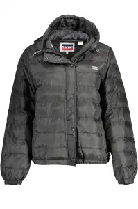 Čierna dámska prešívaná bunda s kapucou Levi's® Edie