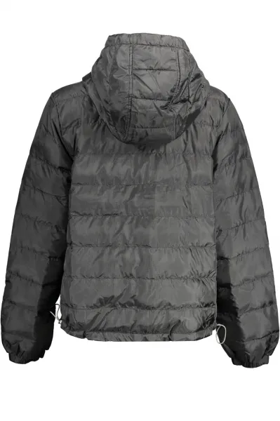 Čierna dámska prešívaná bunda s kapucou Levi's® Edie
