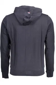 Pánska mikina US Polo na zips modrá
