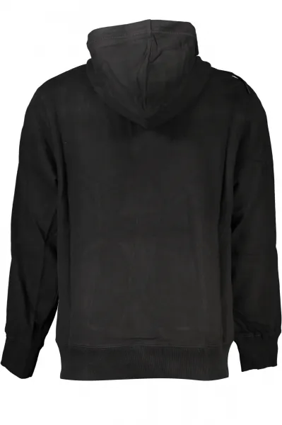 Čierna pánska mikina Calvin Klein na zips