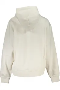 Biela mikina Calvin Klein bez zipsu