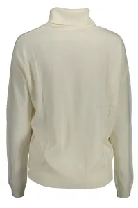 Biely rolákový sveter
