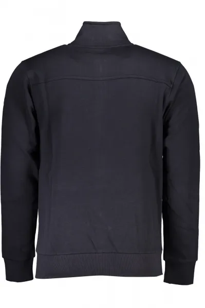 US GRAND POLO MEN'S BLUE ZIP SWEATSHIRT