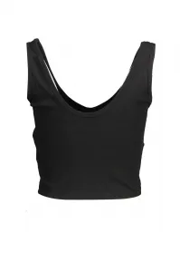 Čierny crop top Calvin Klein