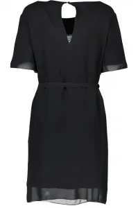 Krátke čierne šaty LOVE MOSCHINO