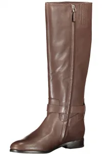 Hnedé dámske čižmy Ralph Lauren