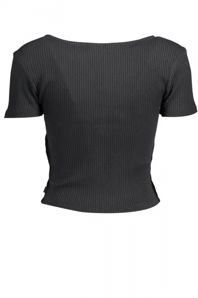Čierne tričko s krátkym rukávom LEVI'S