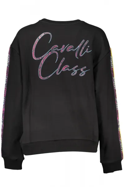 Čierna mikina Cavalli Class