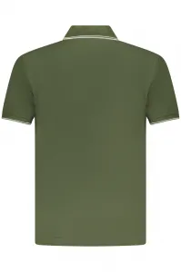 Pánske zelené polo tričko s krátkym rukávom