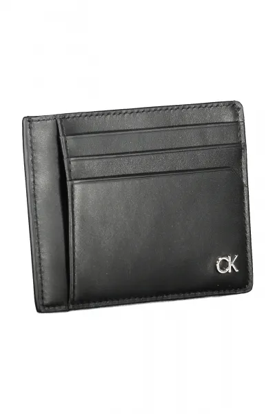 Calvin Klein kožený držiak na karty