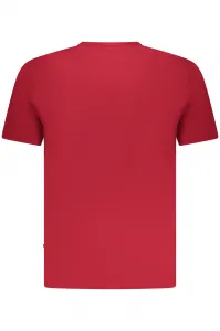 Pánske tričko s krátkym rukávom červené