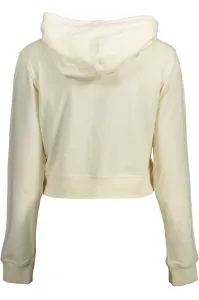 Biela crop mikina Calvin Klein