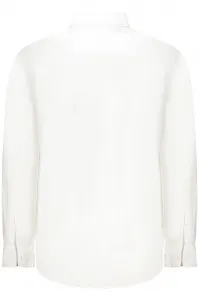 Biela košeľa s dlhým rukávom Calvin Klein