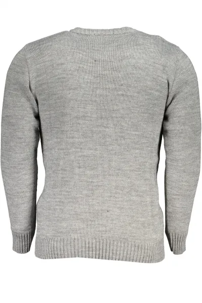 US GRAND POLO MEN'S GRAY SWEATER